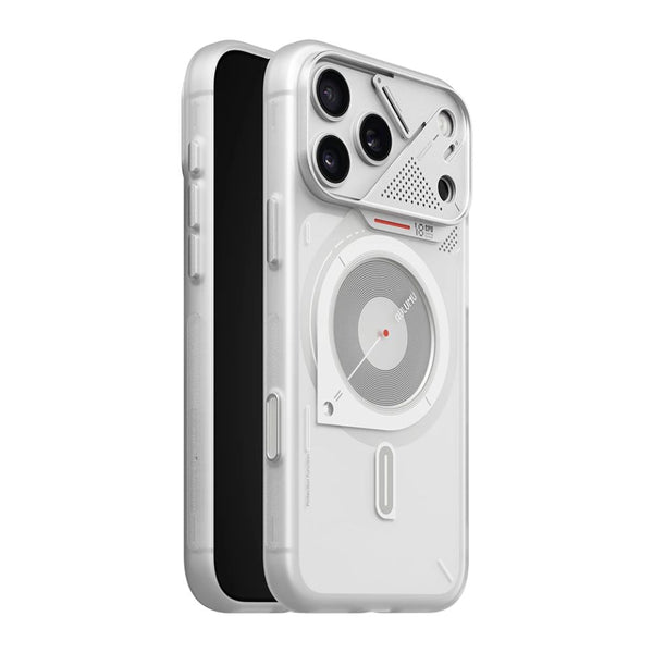Aulumu A18 Hyper Frosted Translucent White TPU MagSafe case with CoolHyper cooling for iPhone 18 Pro Max Qatar