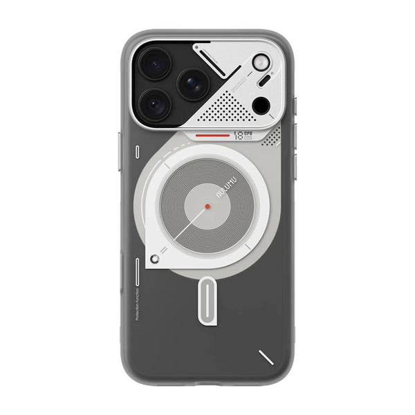 Aulumu A18 Hyper Frosted Translucent White TPU MagSafe case with CoolHyper cooling for iPhone 18 Pro Max Qatar