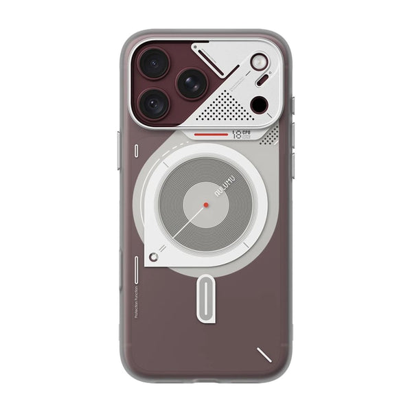 Aulumu A18 Hyper Frosted Translucent White TPU MagSafe case with CoolHyper cooling for iPhone 18 Pro Max Qatar
