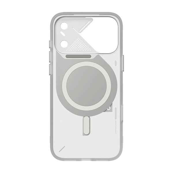 Aulumu A18 Hyper Frosted Translucent White TPU MagSafe case with CoolHyper cooling for iPhone 18 Pro Max Qatar
