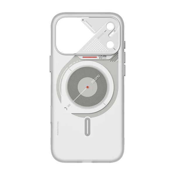 Aulumu A18 Hyper Frosted Translucent White TPU MagSafe case with CoolHyper cooling for iPhone 18 Pro Max Qatar