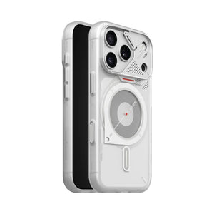 Aulumu A18 Hyper Frosted Translucent White TPU MagSafe case with CoolHyper cooling for iPhone 18 Pro Qatar