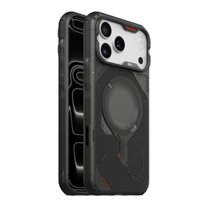 Aulumu A18 rugged outdoor TPU case with MagSafe for iPhone 18 Pro Max in translucent gray Qatar