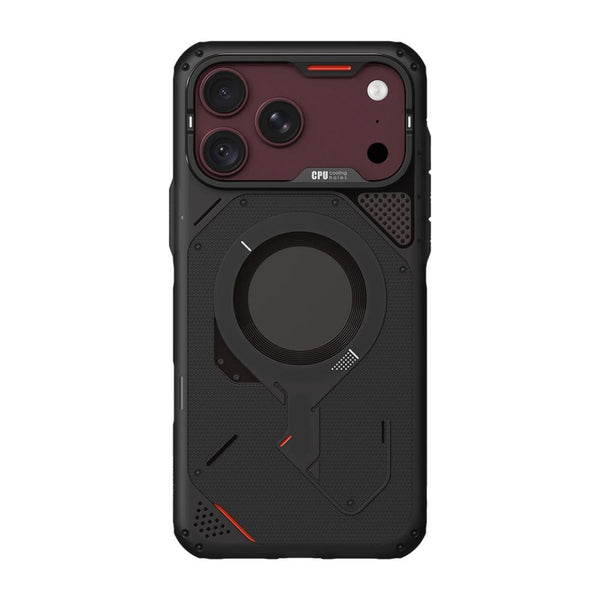 Aulumu A18 rugged outdoor TPU case with MagSafe for iPhone 18 Pro Max in translucent gray Qatar