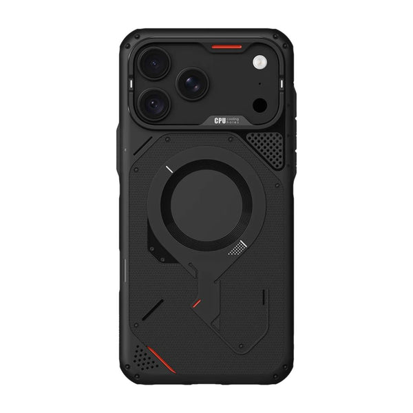 Aulumu A18 rugged outdoor TPU case with MagSafe for iPhone 18 Pro Max in translucent gray Qatar