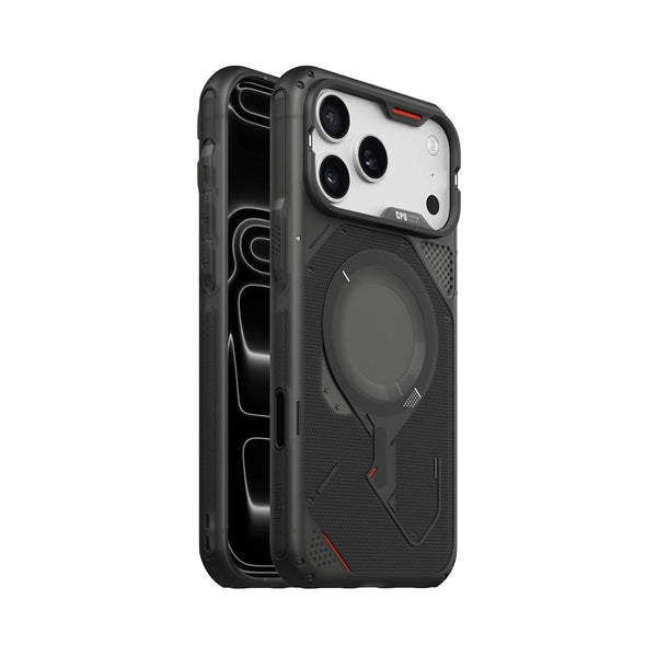 Aulumu A18 rugged outdoor TPU case with MagSafe for iPhone 18 Pro in translucent gray Qatar
