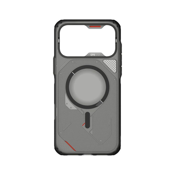 Aulumu A18 rugged outdoor TPU case with MagSafe for iPhone 18 Pro in translucent gray Qatar