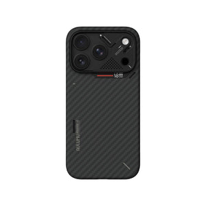 Aulumu A18 Black 1500D aramid fiber semi-cover MagSafe case with CoolHyper cooling for iPhone 18 Pro Qatar