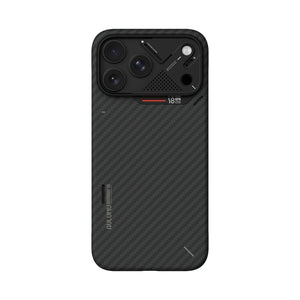 Aulumu A18 Black 1500D aramid fiber semi-cover MagSafe case with CoolHyper cooling for iPhone 18 Pro Max Qatar
