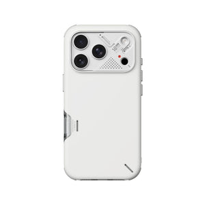 Aulumu A18 Slim Shockproof Case for iPhone 18 Pro Max in White with 3-layer armor, CoolHyper cooling and MagSafe compatibility Qatar