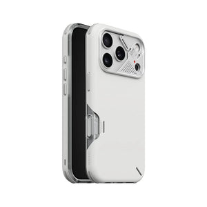 Aulumu A18 Slim Shockproof Case for iPhone 18 Pro Max in White with 3-layer armor, CoolHyper cooling and MagSafe compatibility Qatar