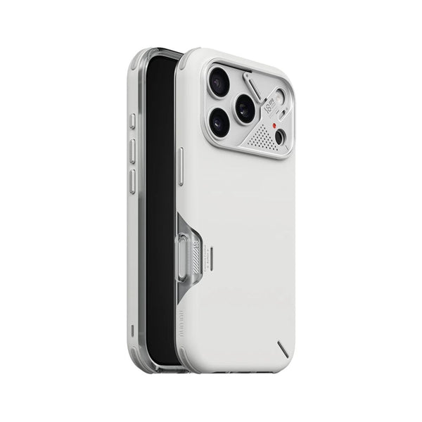 Aulumu A18 Slim Shockproof Case for iPhone 18 Pro Max in White with 3-layer armor, CoolHyper cooling and MagSafe compatibility Qatar