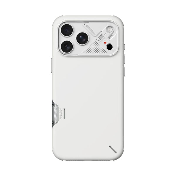 Aulumu A18 Slim Shockproof Case for iPhone 18 Pro Max in White with 3-layer armor, CoolHyper cooling and MagSafe compatibility Qatar