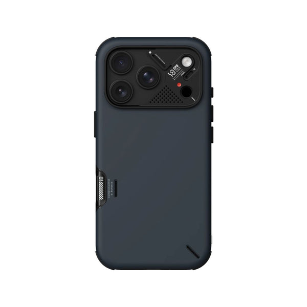 Aulumu A18 Slim Shockproof Case for iPhone 18 Pro Midnight Blue with 3-layer armor protection and MagSafe Qatar