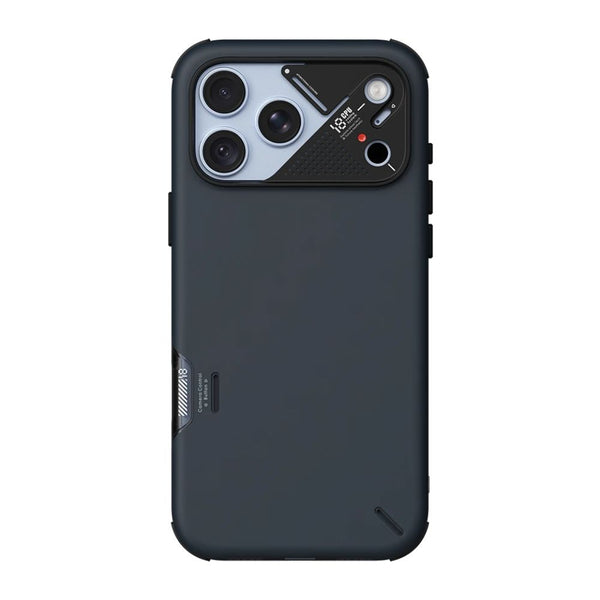 Aulumu A18 Slim Shockproof Case for iPhone 18 Pro Midnight Blue with 3-layer armor protection and MagSafe Qatar