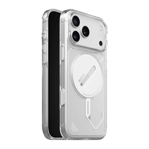 Aulumu A18 Transparent Luminous Case for iPhone 18 Pro Max MagSafe Clear PC Qatar