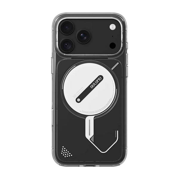 Aulumu A18 Transparent Luminous Case for iPhone 18 Pro Max MagSafe Clear PC Qatar