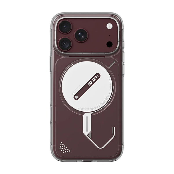Aulumu A18 Transparent Luminous Case for iPhone 18 Pro Max MagSafe Clear PC Qatar