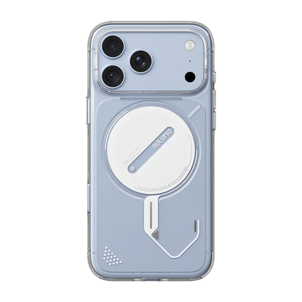 Aulumu A18 Transparent Luminous Case for iPhone 18 Pro Max MagSafe Clear PC Qatar