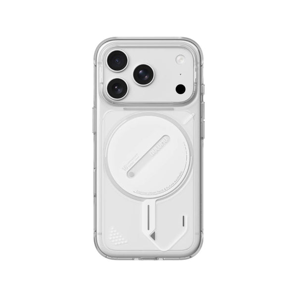 Aulumu A18 Transparent Luminous Case for iPhone 18 Pro MagSafe Clear PC Qatar