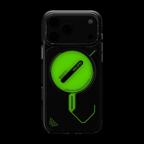 Aulumu A18 Transparent Luminous Case for iPhone 18 Pro MagSafe Clear PC Qatar