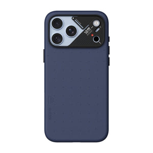 Aulumu A18 Vegan Leather Case iPhone 18 Pro Max Abyss Blue MagSafe Qatar
