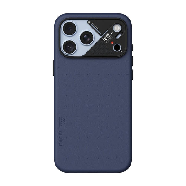 Aulumu A18 Vegan Leather Case iPhone 18 Pro Max Abyss Blue MagSafe Qatar