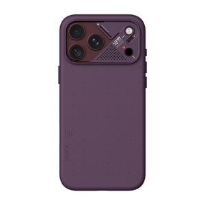 Aulumu A18 Vegan Leather Case iPhone 18 Pro Max Cherry Red MagSafe Qatar