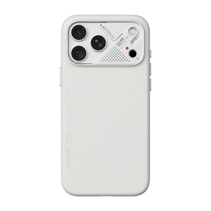 Aulumu A18 Vegan Leather Case iPhone 18 Pro Max Frost White MagSafe Qatar