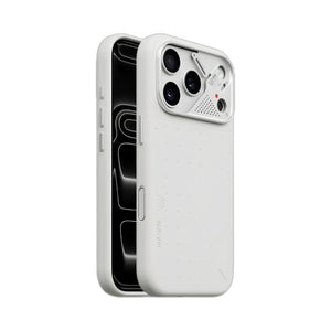 Aulumu A18 Vegan Leather Case iPhone 18 Pro Max Frost White MagSafe Qatar