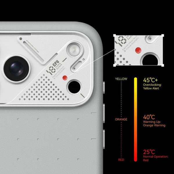 Aulumu A18 Vegan Leather Case iPhone 18 Pro Max Frost White MagSafe Qatar