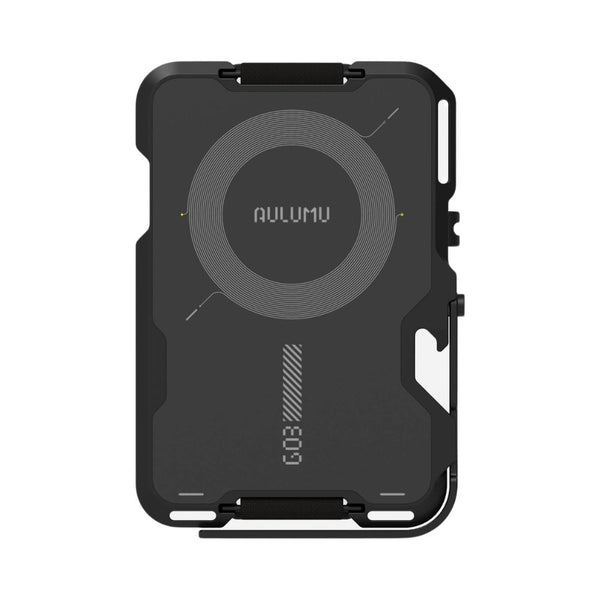 Aulumu G03 MagSafe multi-tool metal wallet carbon fiber cover 12+ cards Qatar