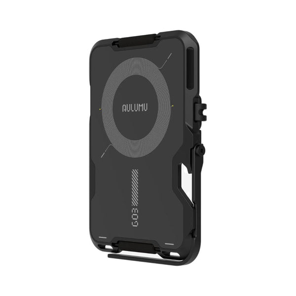 Aulumu G03 MagSafe multi-tool metal wallet carbon fiber cover 12+ cards Qatar