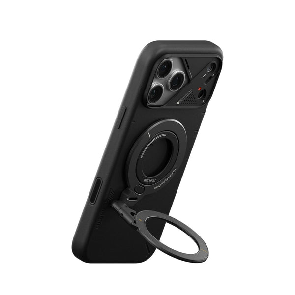 Aulumu G09 Infinite Dual-Mag 3-Axis 360° Magnetic Phone Stand Black Qatar