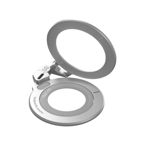 Aulumu G09 Infinite Dual-Mag 3-Axis 360° Magnetic Phone Stand Silver Qatar