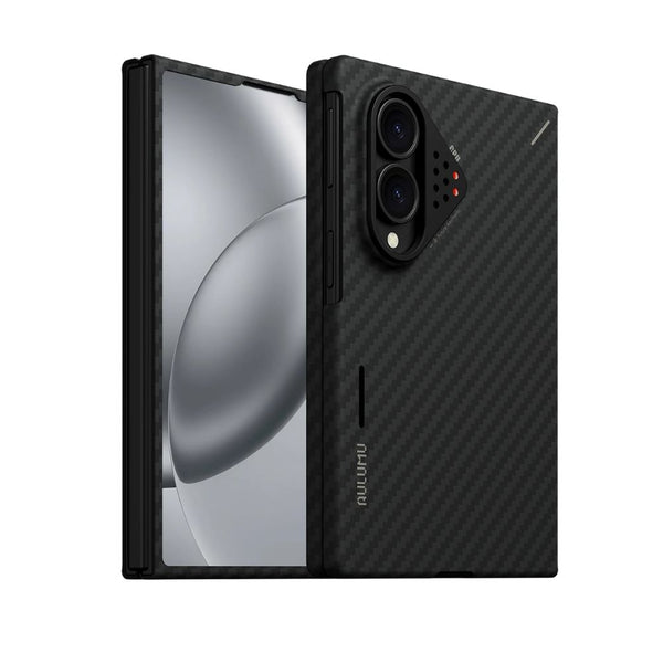Aulumu SF8 1500D aramid fiber case with CoolHyper thermal design for Samsung Galaxy Z Fold8 in black Qatar