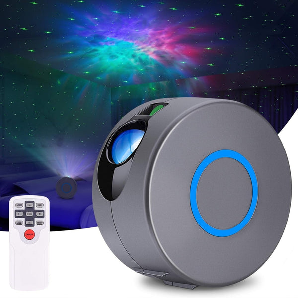 Aurora Starry Sky Projector HR-A1 colorful nebula and star light Space Grey Qatar