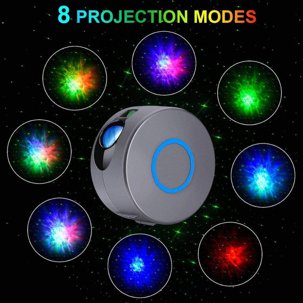 Aurora Starry Sky Projector HR-A1 colorful nebula and star light Space Grey Qatar