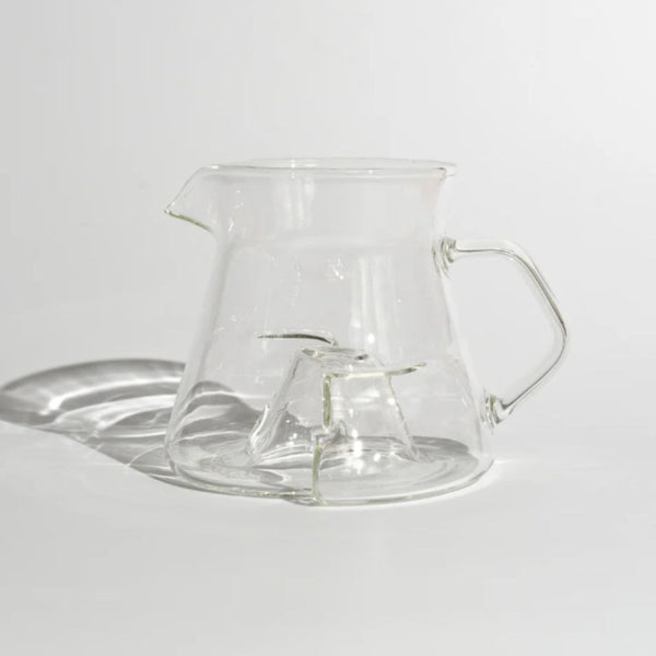 Avensi Wave Cyclone Small Clear Transparent borosilicate glass sensory coffee carafe with aroma-enhancing design Qatar