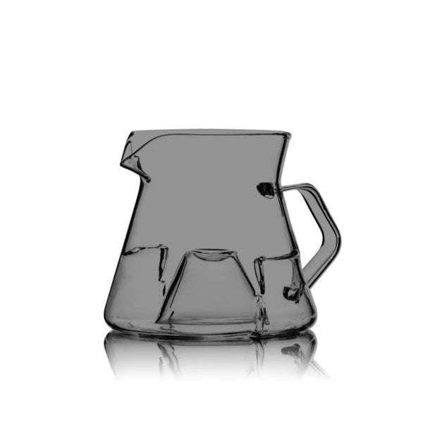 Avensi Wave Cyclone Small Sensory Carafe Midnight Black 400ml handcrafted borosilicate glass coffee server in Qatar