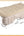 Back seat inflatable car air mattress beige in car setup