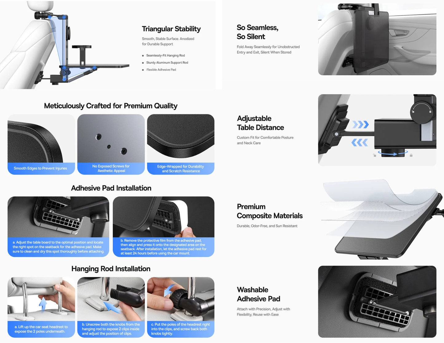 Baseus MagPro Series II Car Mount foldable tray magnetic phone holder Qatar