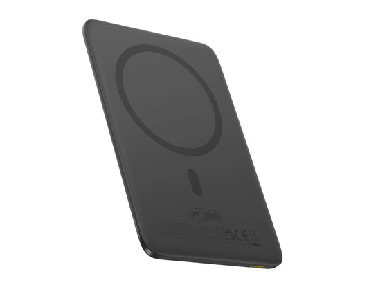 Baseus PicoGo AM41 Ultra-Slim Magnetic Power Bank 5000mAh 20W MagSafe LED display with USB-C 60W 30cm cable Cosmic Black model P1007680C123-00 Qatar