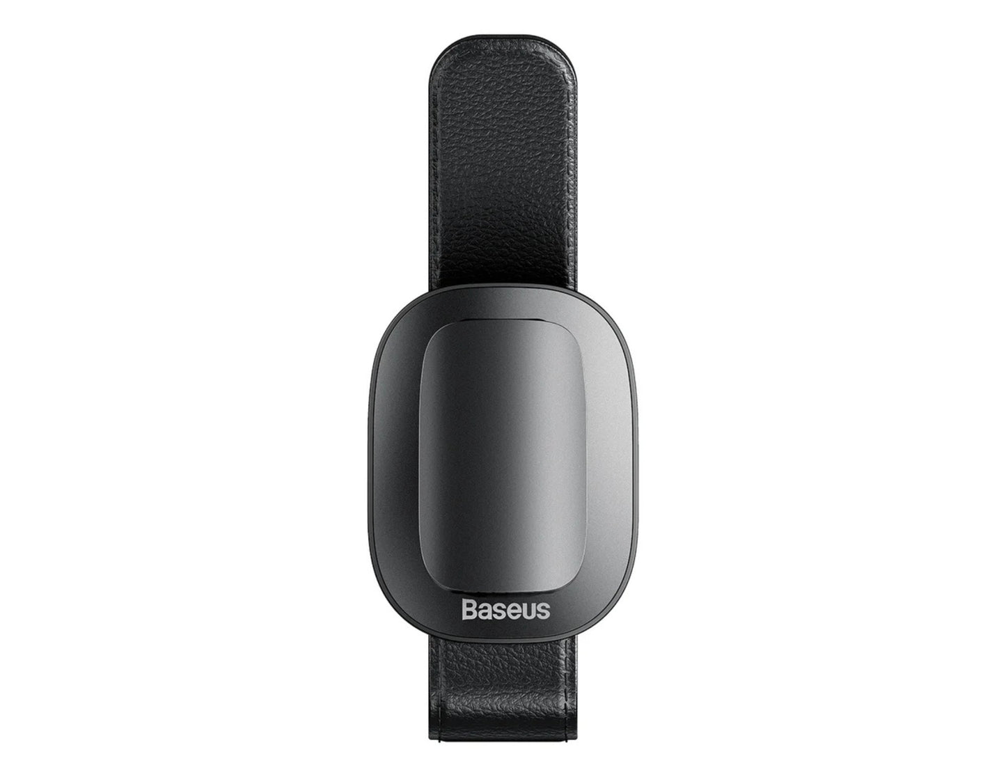 Baseus platinum vehicle eyewear clip clamping type ACYJN-B01, secure car glasses holder, at Thabthaba Store Qatar