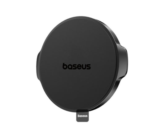Baseus Small Ears flat magnetic car phone holder C40141403113-01 black, ultra-slim with dual magnets for universal smartphones at Thabthaba Store Qatar