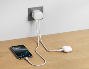 Belkin BoostCharge Pro 50W dual USB-C GaN wall charger Qatar