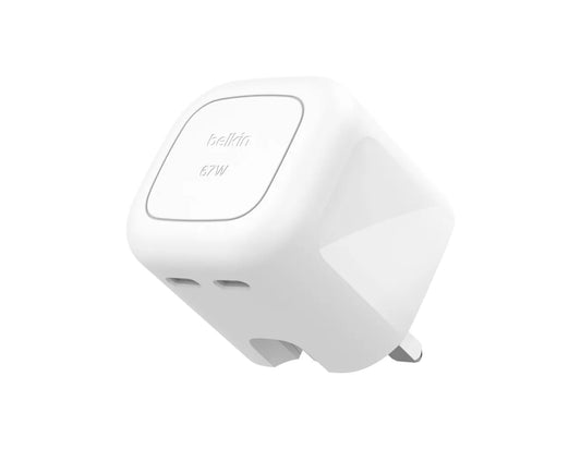 Belkin BoostCharge Pro 67W dual USB-C GaN wall charger Qatar