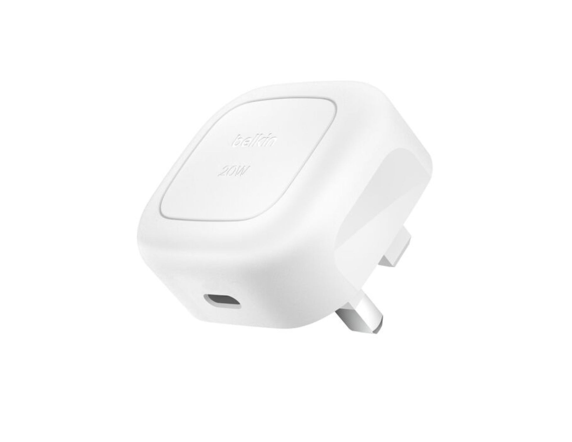 Belkin BoostCharge WCA009 20W USB-C charger foldable compact white Thabthaba Qatar