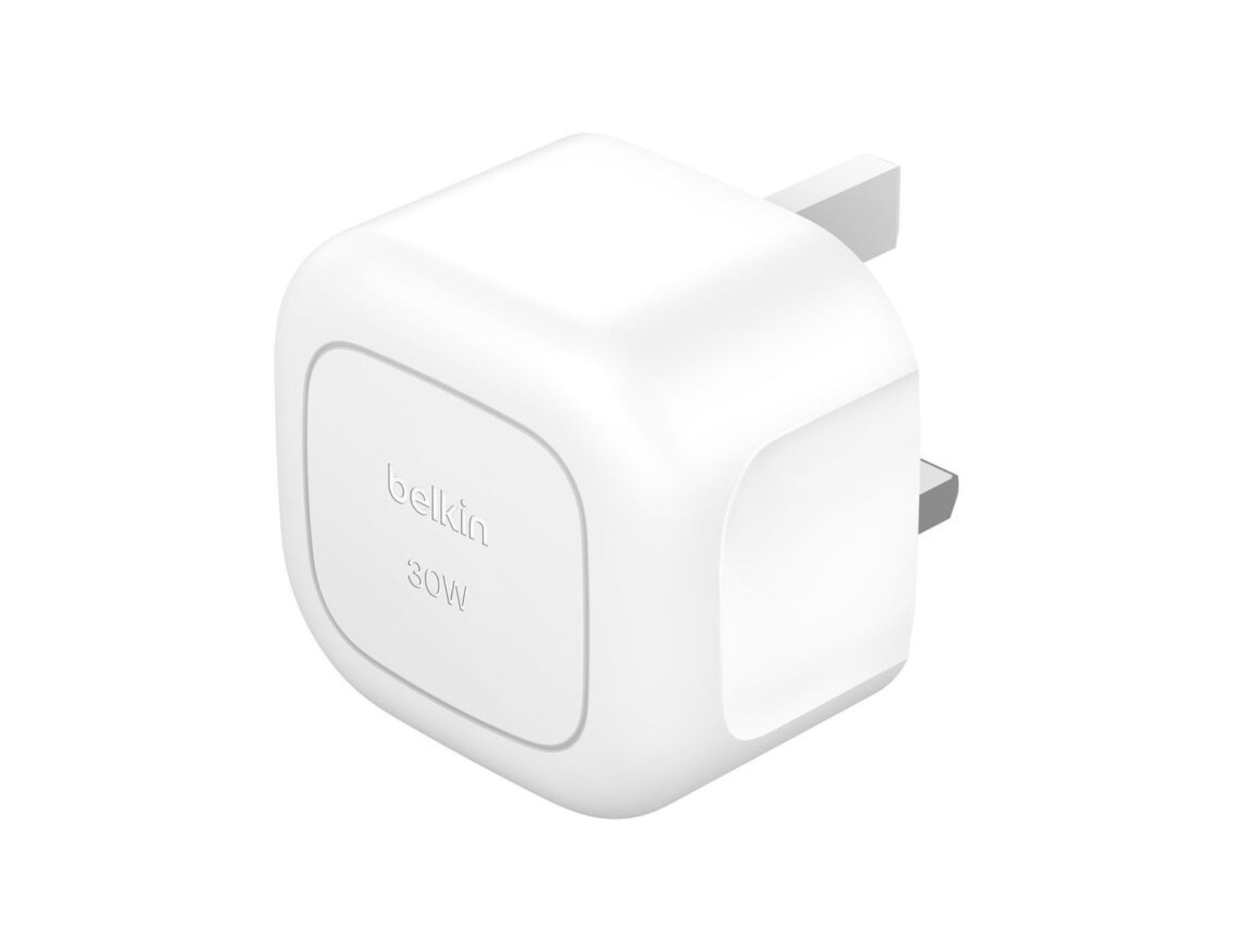 Belkin BoostCharge WCA008 30W USB-C charger foldable prongs white Thabthaba Qatar