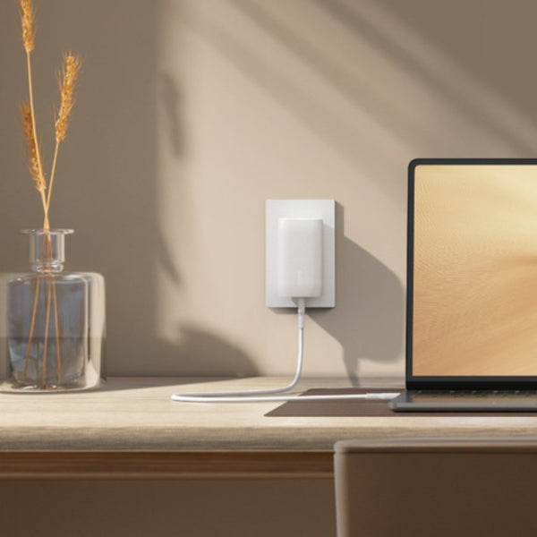 Belkin BoostCharge 67W 3 Port USB-C PPS Wall Charger with 2M USB-C Cable White Qatar